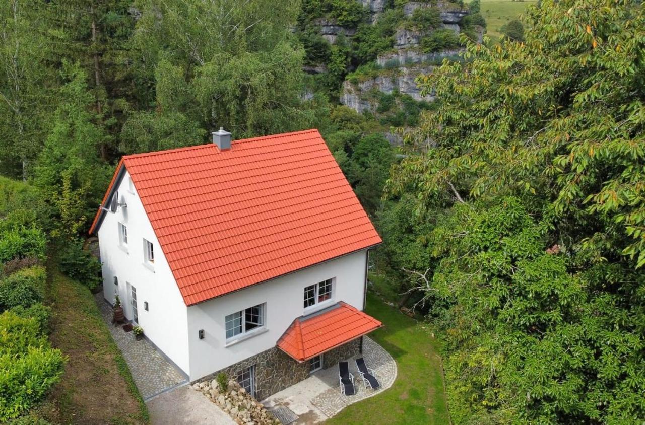 Ferienhaus Gluecksgriff Pottenstein Exterior foto